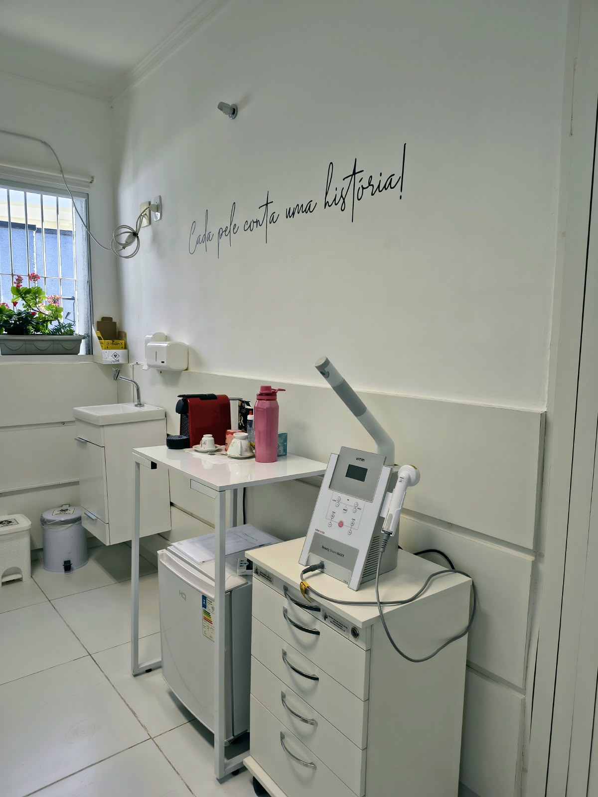 Sala de atendimento — Brussolo Estética Avançada